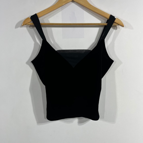 Talbots Tops - Talbots VTG 90s Old Money Euro Summer Dainty Velvet Cami Tank Top Womens Medium